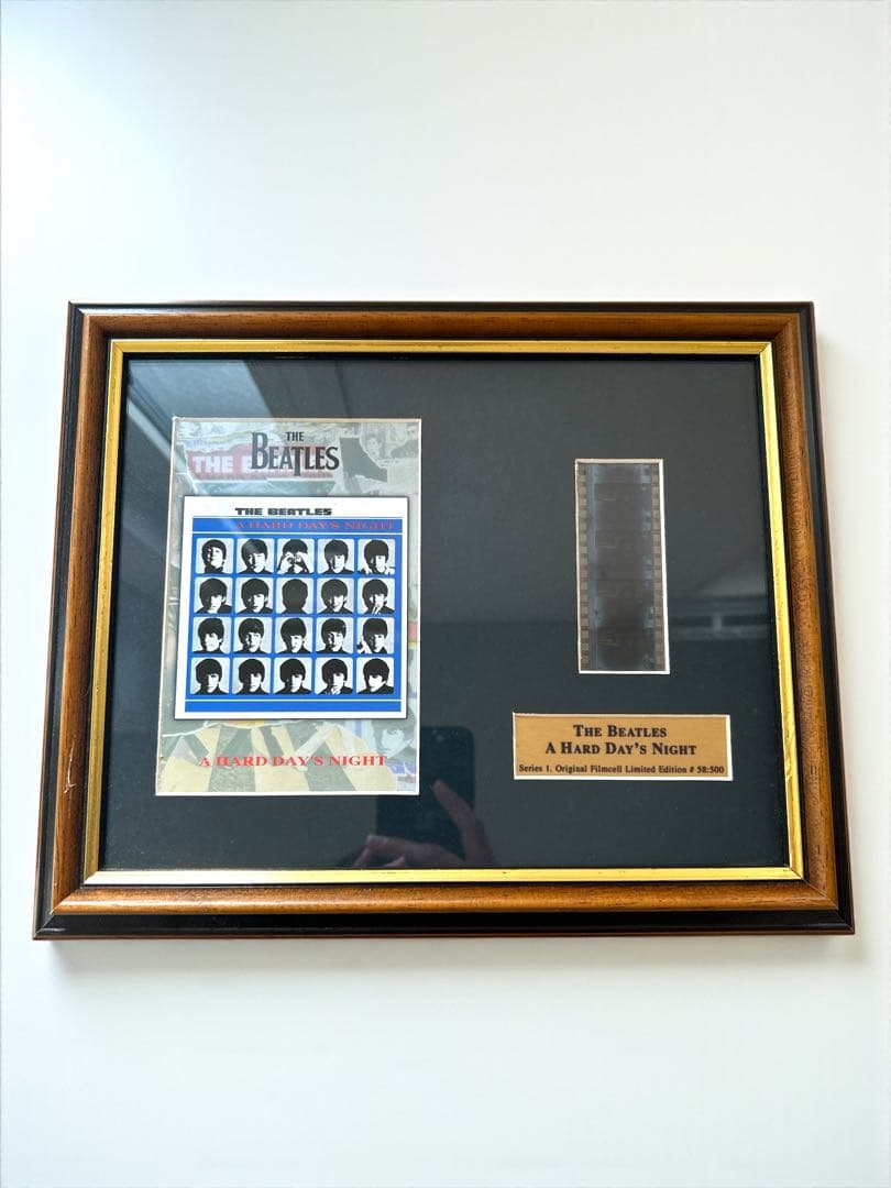 ビートルズ 映画フィルム 額装 限定500 A Hard Day’s Night