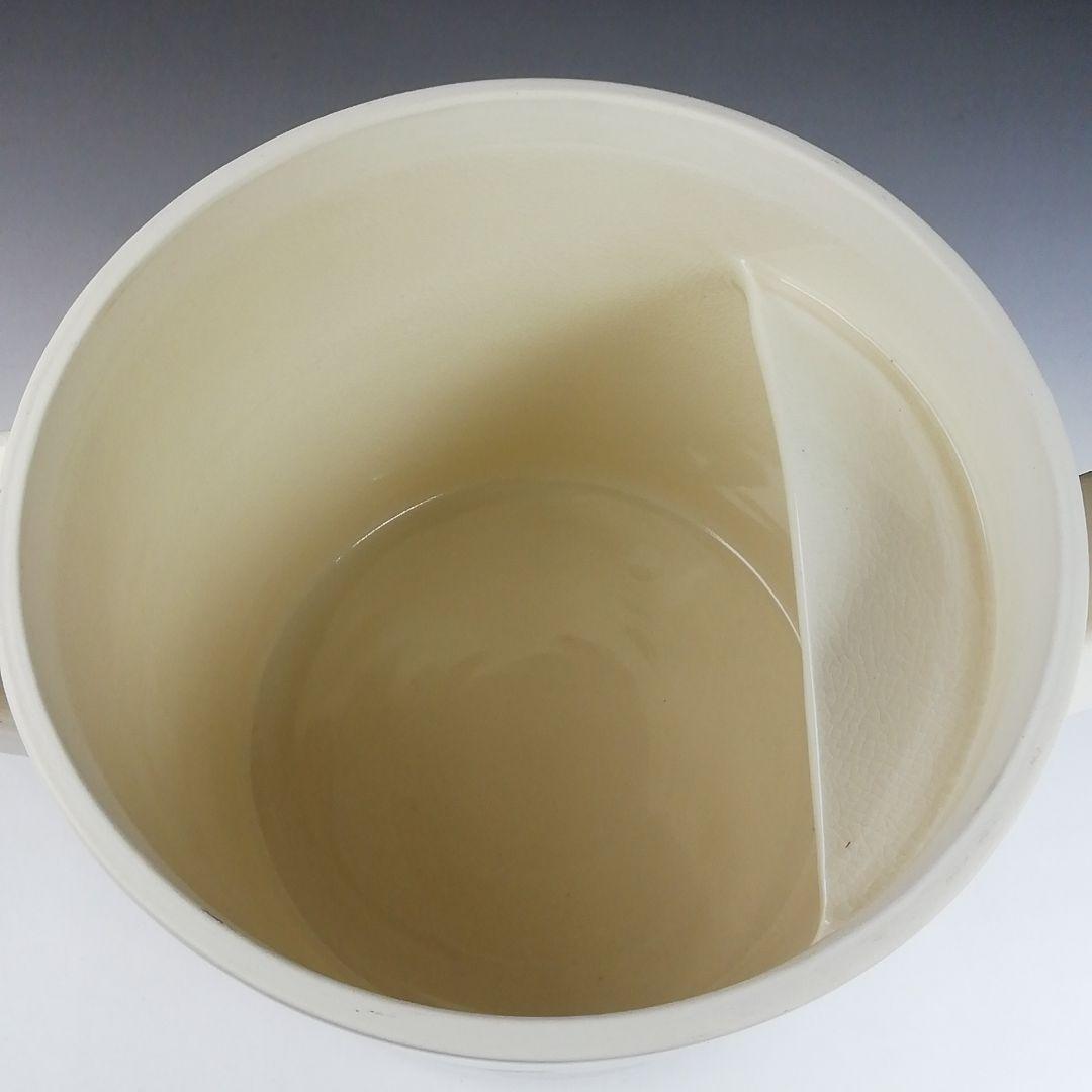 T819 水次 『色絵 つぼつぼ文』『鳴滝窯 橋本城岳 造』 共箱