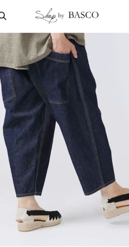 BASCO バスコ　マオパンツ　インディゴ　定番　10オンス　美品