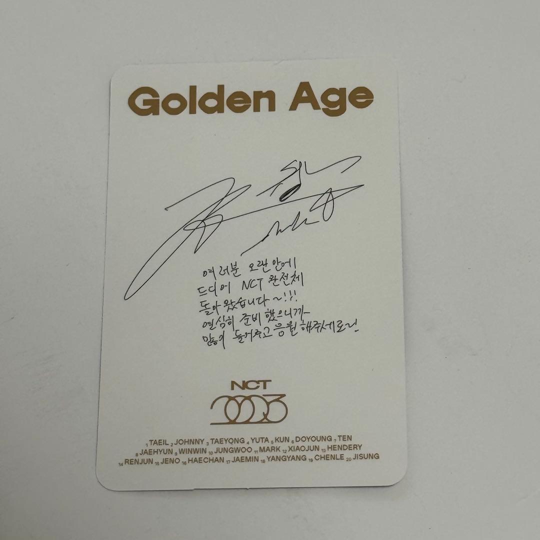 NCT DREAM】2023 Golden Age チョンロ トレカ - メルカリ