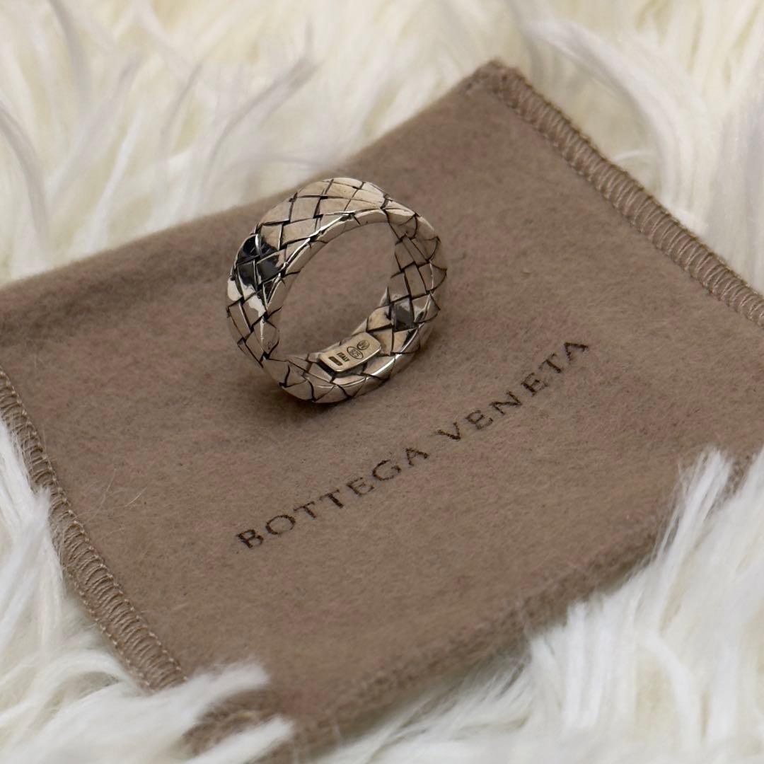 ボッテガヴェネタ リング イントレチャート シルバー925 10号 - メルカリ