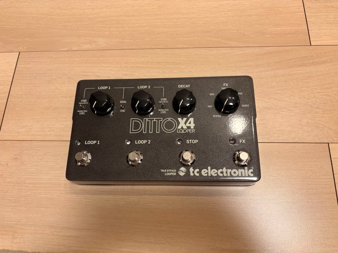 tc electronic DITTO X4 デュアル トラック ルーパー