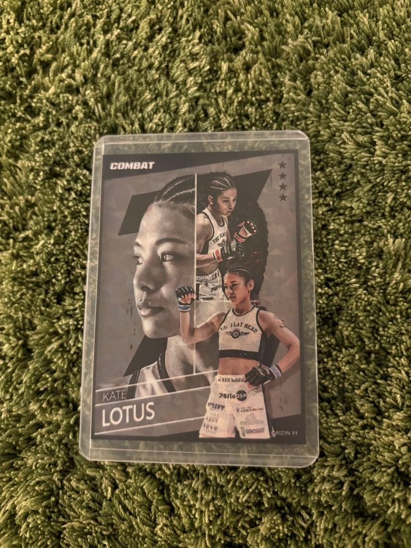 RIZIN『激レア品』ライコレ リアルカード ケイトロータス - メルカリ