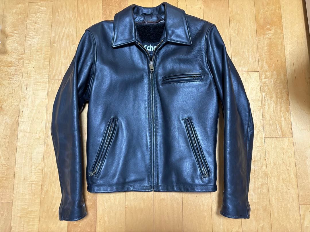 Schott 643E シングルライダースジャケット 黒 ボアライナー付 34 楽天市場】schott 641 36 ボアの通販