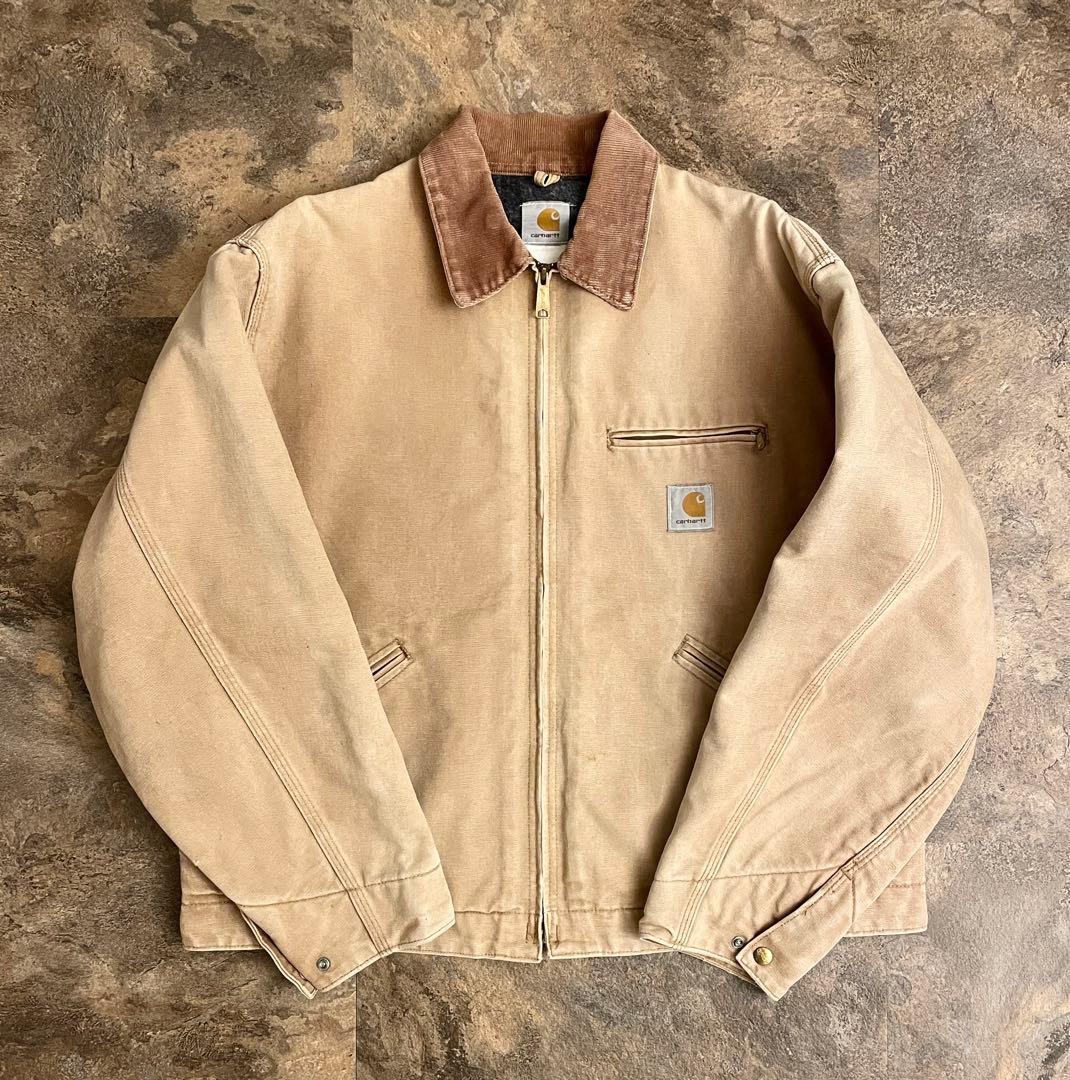 神フェード! 80s carhartt カーハート デトロイト ジャケット XL