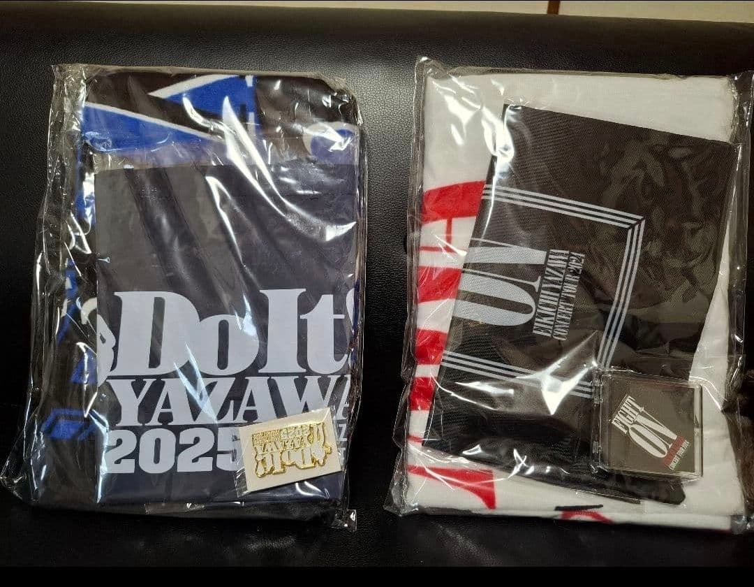 矢沢永吉コンサート　2セット！　2024 2025 SS席特典品（テープ付き！) 矢沢永吉 札幌きたえーる 2025 SS席特典 コンサートグッズ トラバス