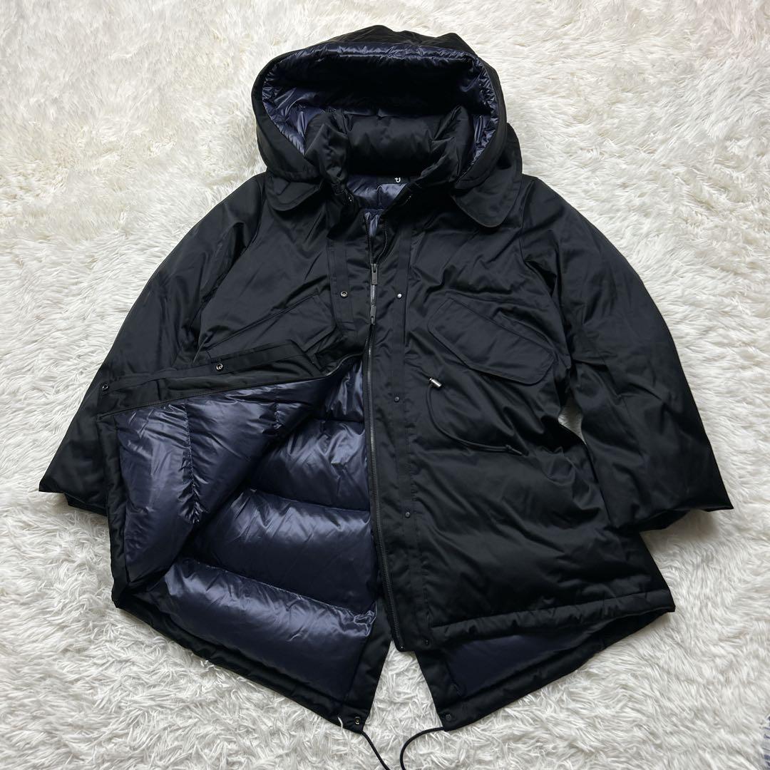未使用級　人気完売　ユニクロ　プラスジェイ　ダウンショートコート　ブラック　L