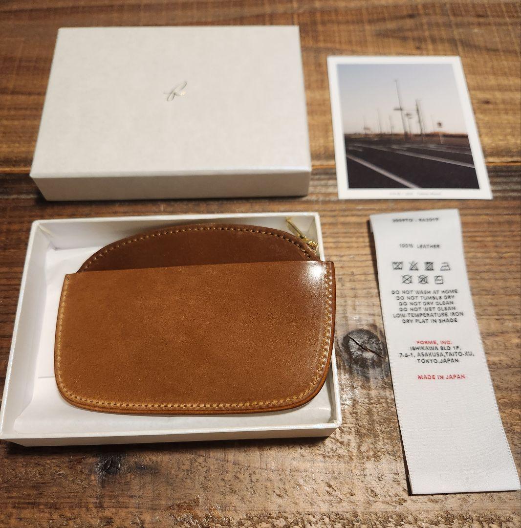 forme Coin purse Cordovan cigar 新品未使用