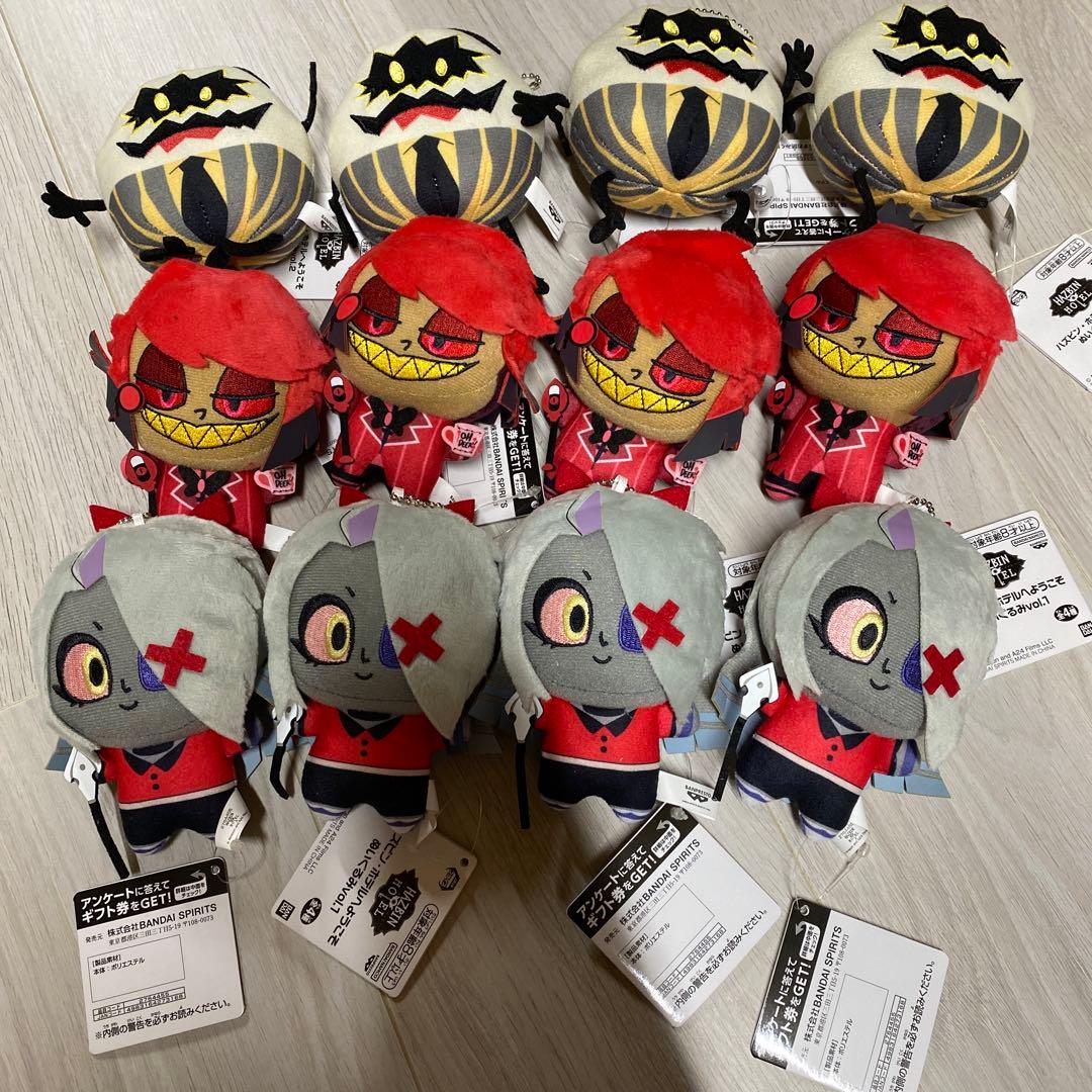 ふ*読様 12個ハズビン・ホテルへようこそ ぬいぐるみVol.4 ハズビン・ホテルへようこそ ほわぬい｜商品情報｜バンプレストナビサイト