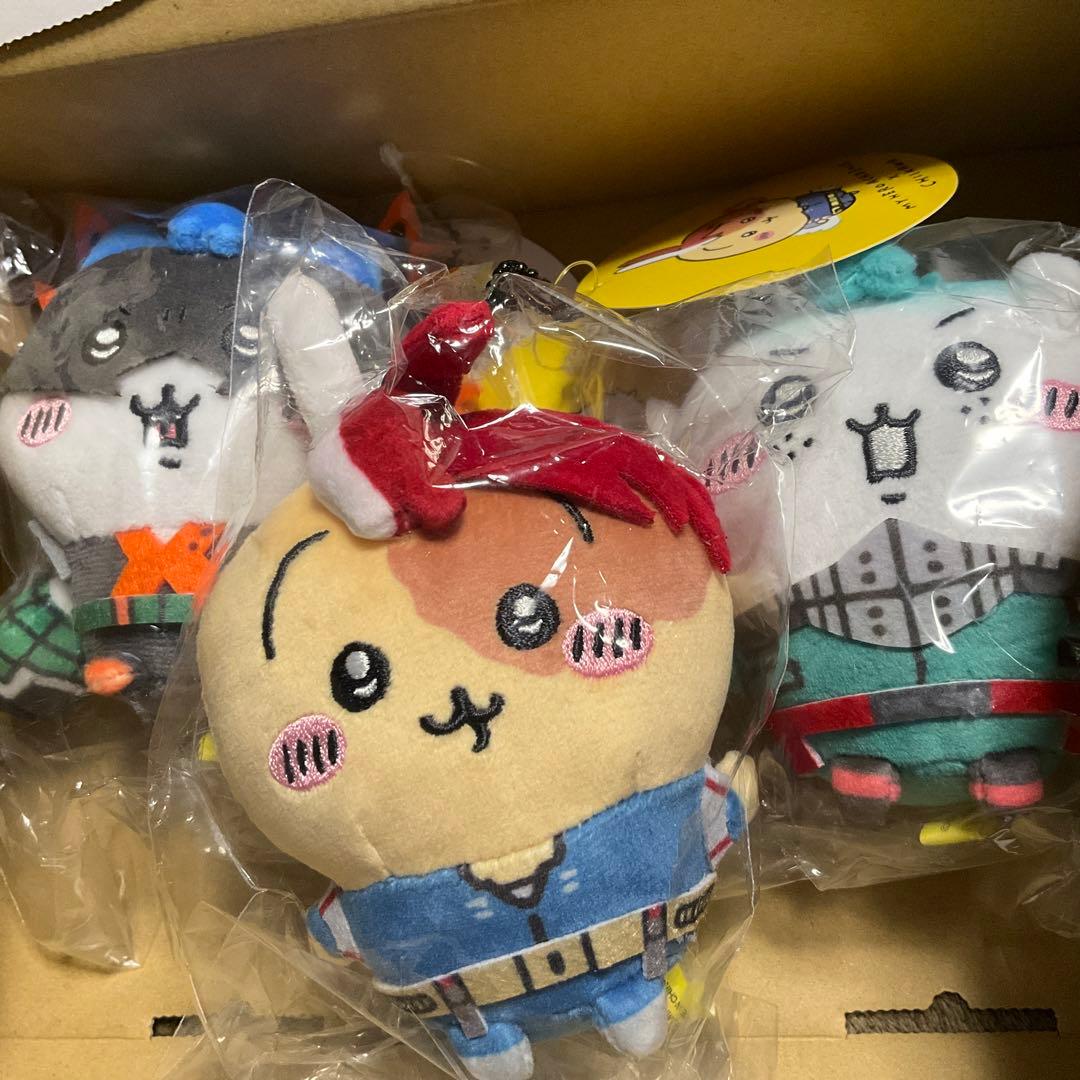 ちいかわ　僕のヒーローアカデミアコラボ　3点セット　新品未開封　ハチワレ　うさぎ BANPRESTO（バンプレスト） 僕のヒーローアカデミア×ちいかわ