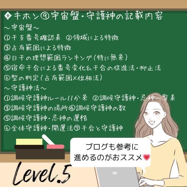 ゆめ乃算命学【キホン】⑨宇宙盤・守護神基本表 レベル4 独学 鑑定 本