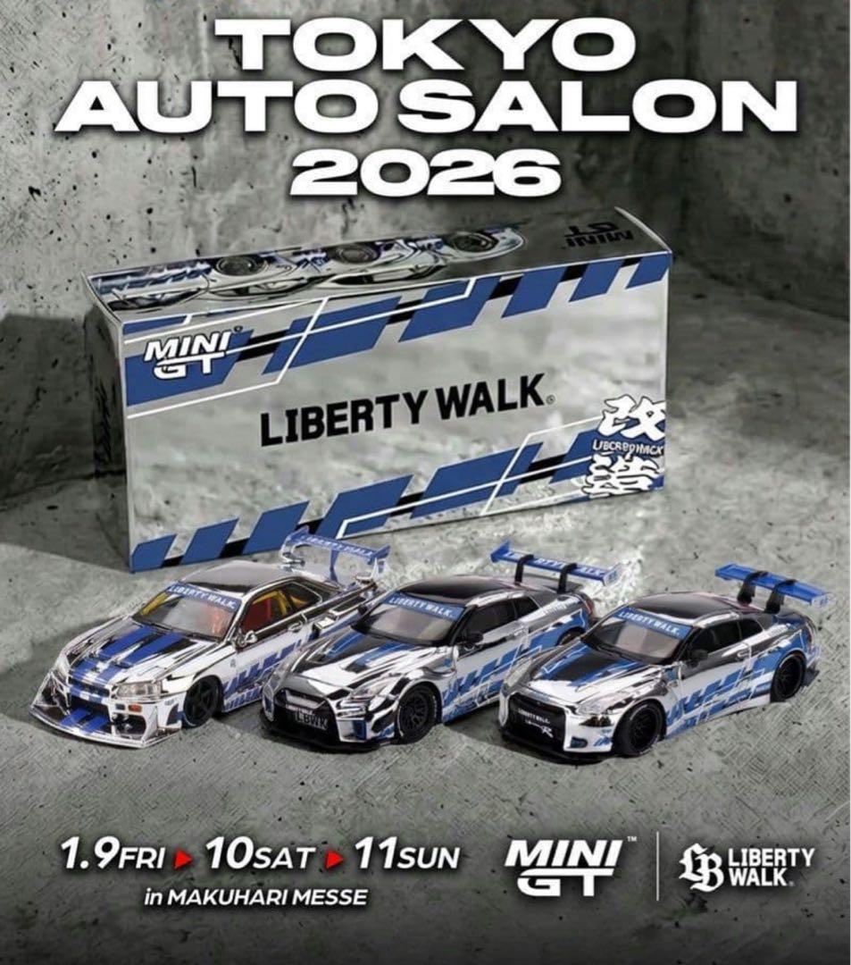 え*む様 リバティウォーク MINI GT 東京オートサロン2026 限定 3台 MINI GT リバティウォーク 東京オートサロン2026 限定 3台x2セット