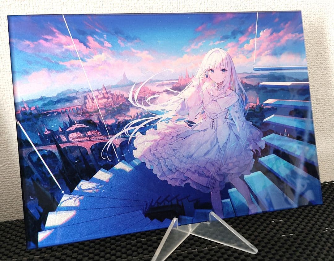 藤ちょこ アクリルアートプレート この広い世界で私だけの輝きを 絵師100