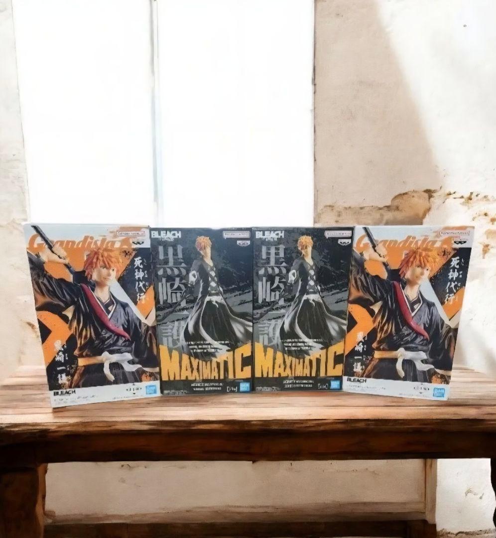 各２体♪合計4体セット♪　黒崎一護　フィギュア