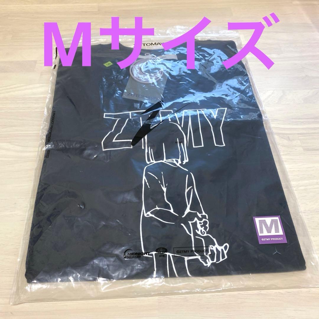 ずとまよ Re:Re:ZUTOMAYO にらTシャツ ブラック Mサイズ - メルカリ