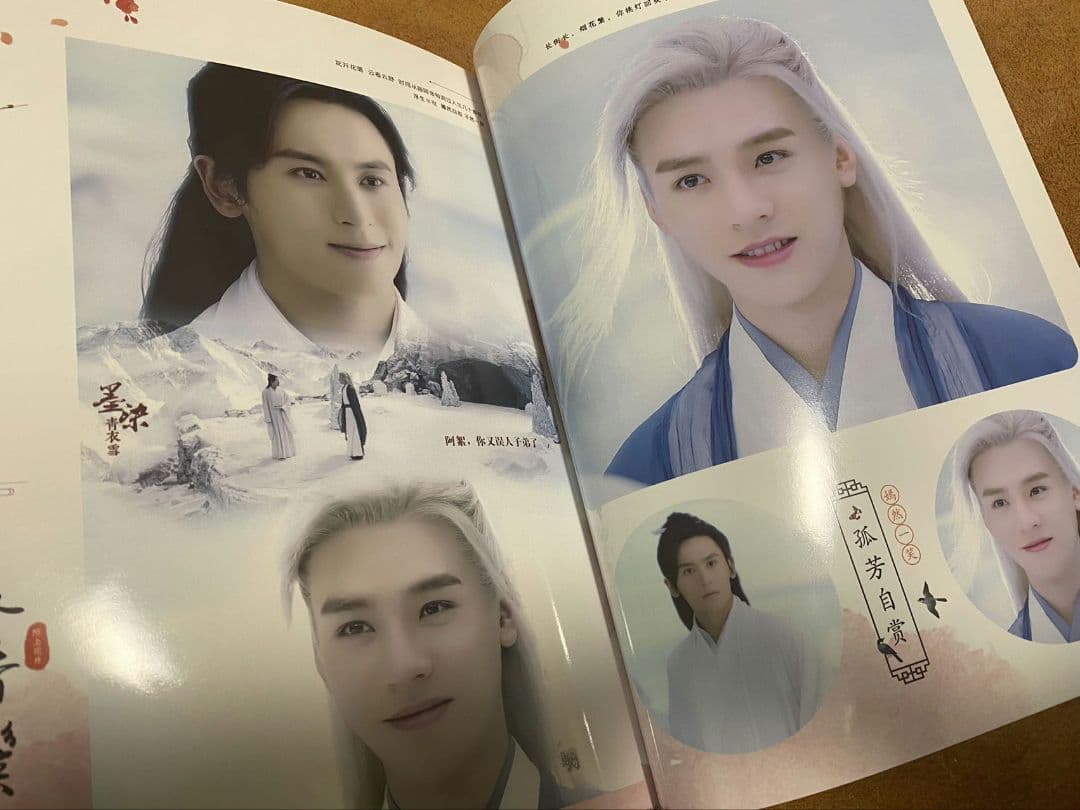 山河令 ゴンジュン・張哲瀚 「花開傾城」写真集① - メルカリ