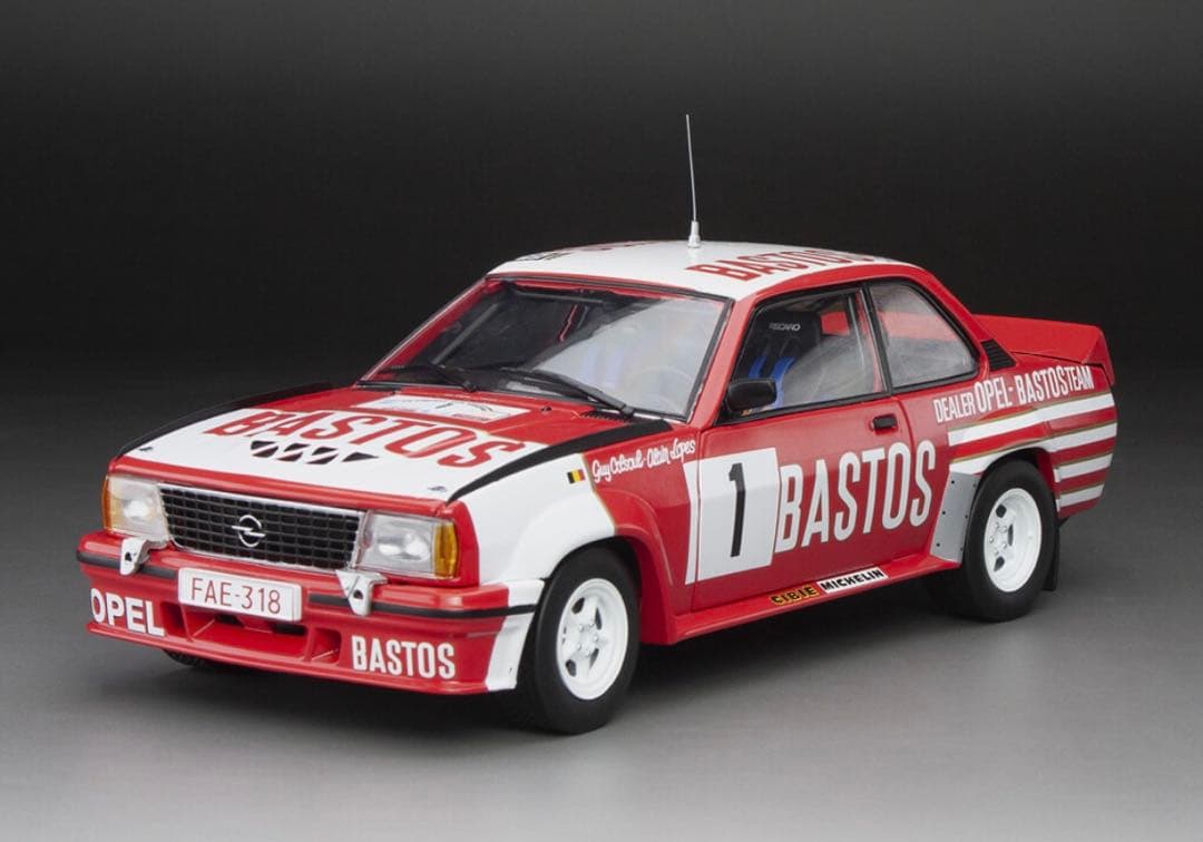 ミニカー SUN STAR 5395 1:18 Opel Ascona 400 カスタム品 1/18 SunStar オペル アスコナ 400 ラリーの通販 by TARGA