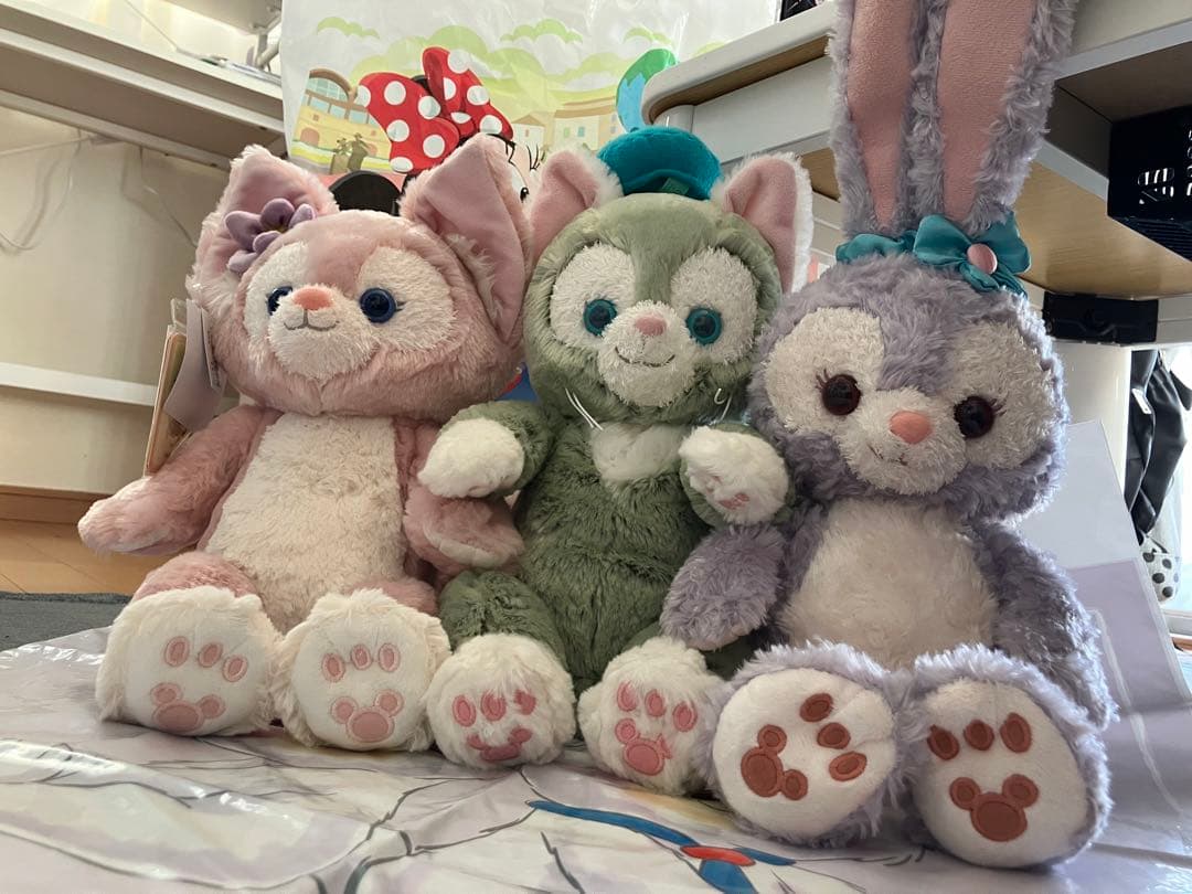 東京ディズニーシー リーナベル ジェラトーニ ステラルー ぬいぐるみ