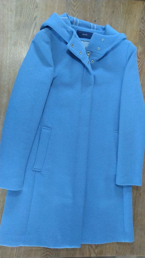 SHIPS コート 美品　水色