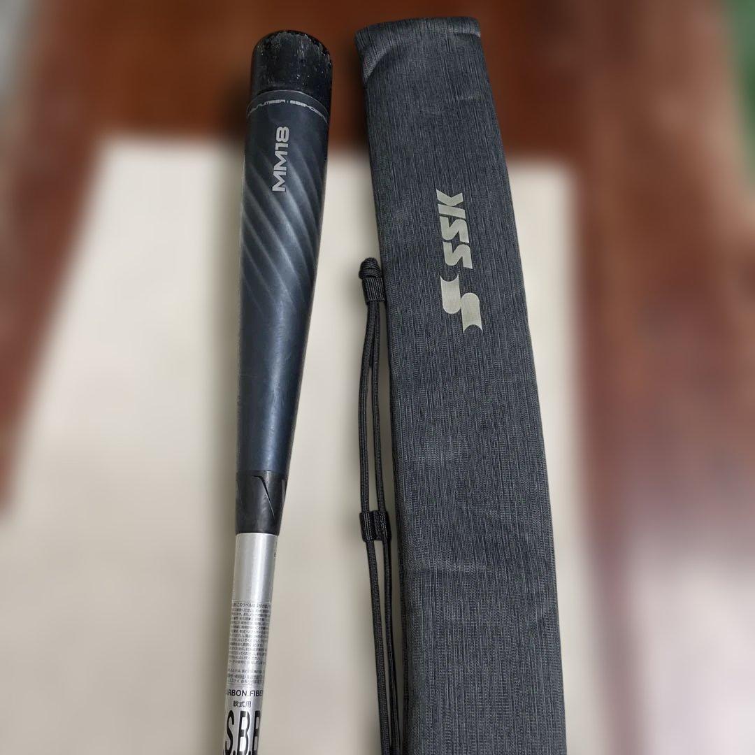 SSK MM18 ライトミドル　83cm 約660g 楽天市場】エスエスケイ 【SSK】 一般軟式野球用 軟式FRP製バット MM18
