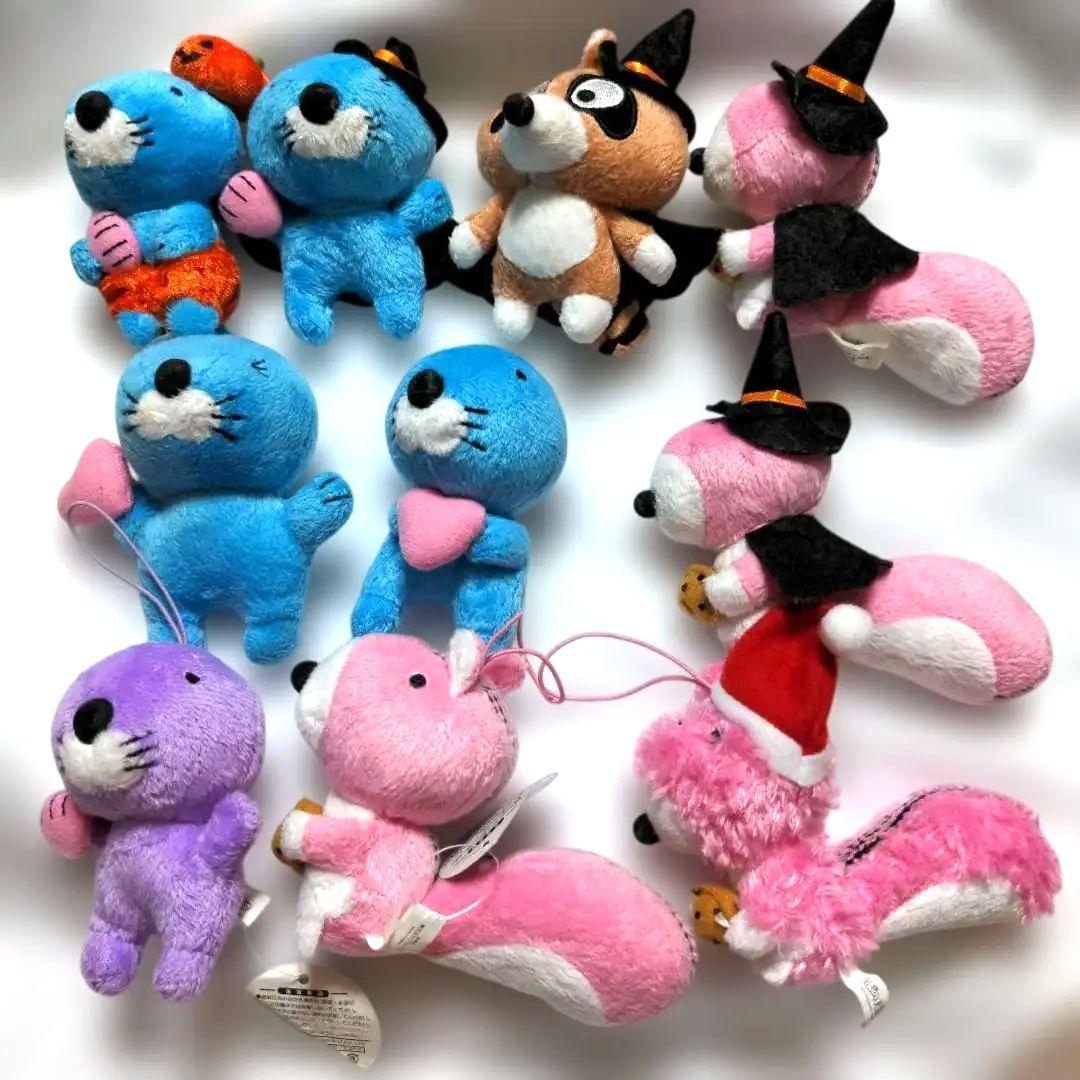 平成レトロ　ぼのぼのくん　マスコット10個　当時物　レア