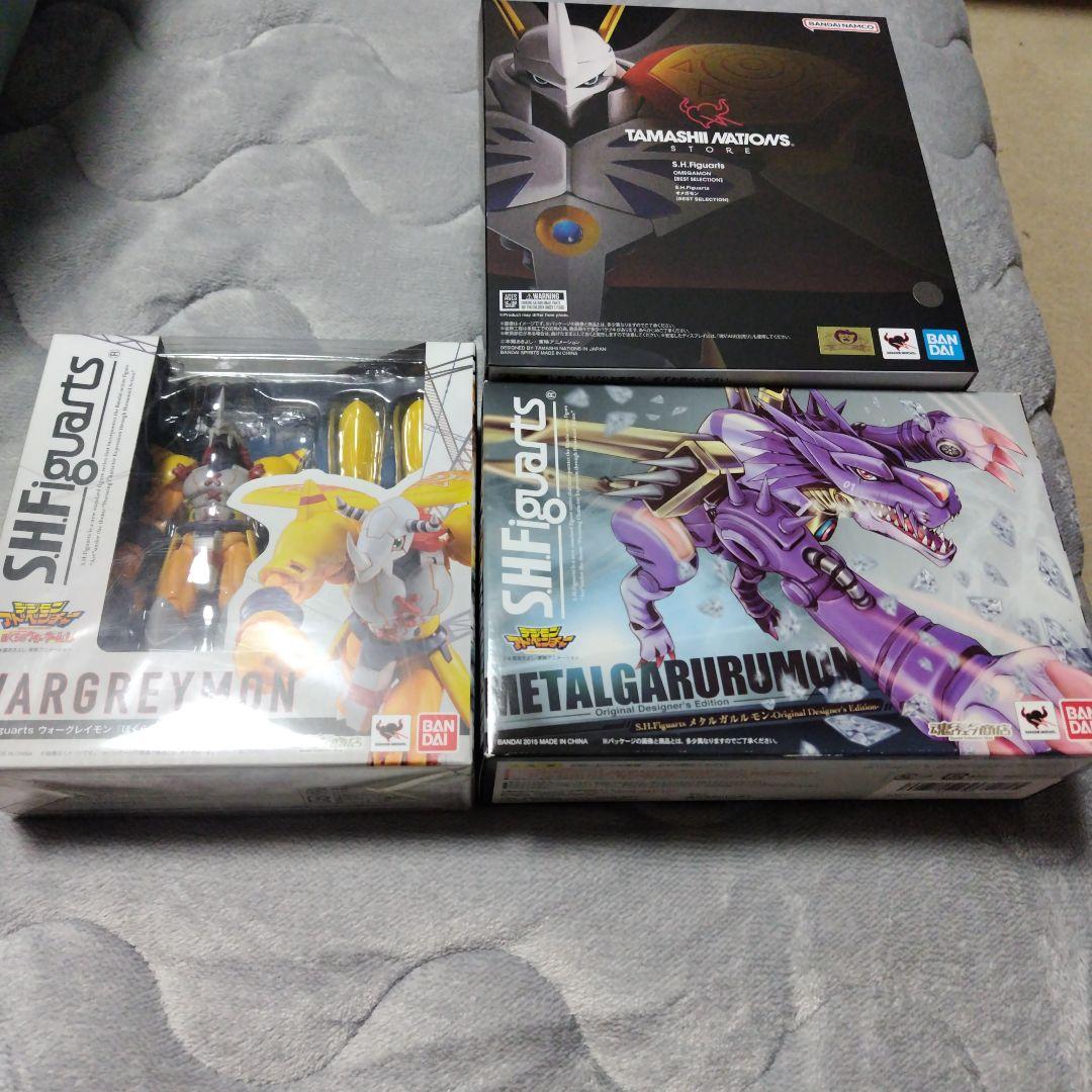 S.H.Figuartsウォーグレイモン・メタルガルルモン・オメガモン