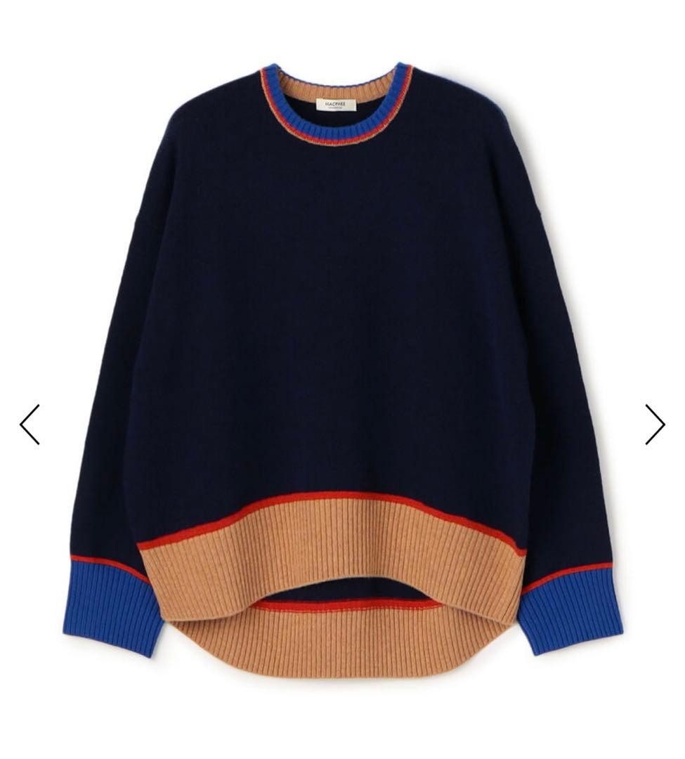 NZ LAMBS クルーネックプルオーバー MACPHEE 長袖ニット　ネイビー 楽天市場】MACPHEE マカフィー｜NZ LAMBS クルーネックプルオーバー 12