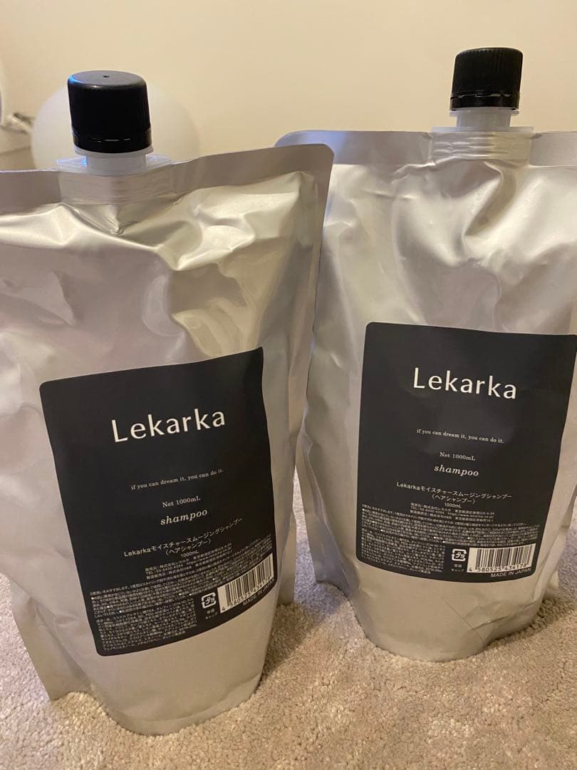 Lekarka シャンプー 1000ml×2セット