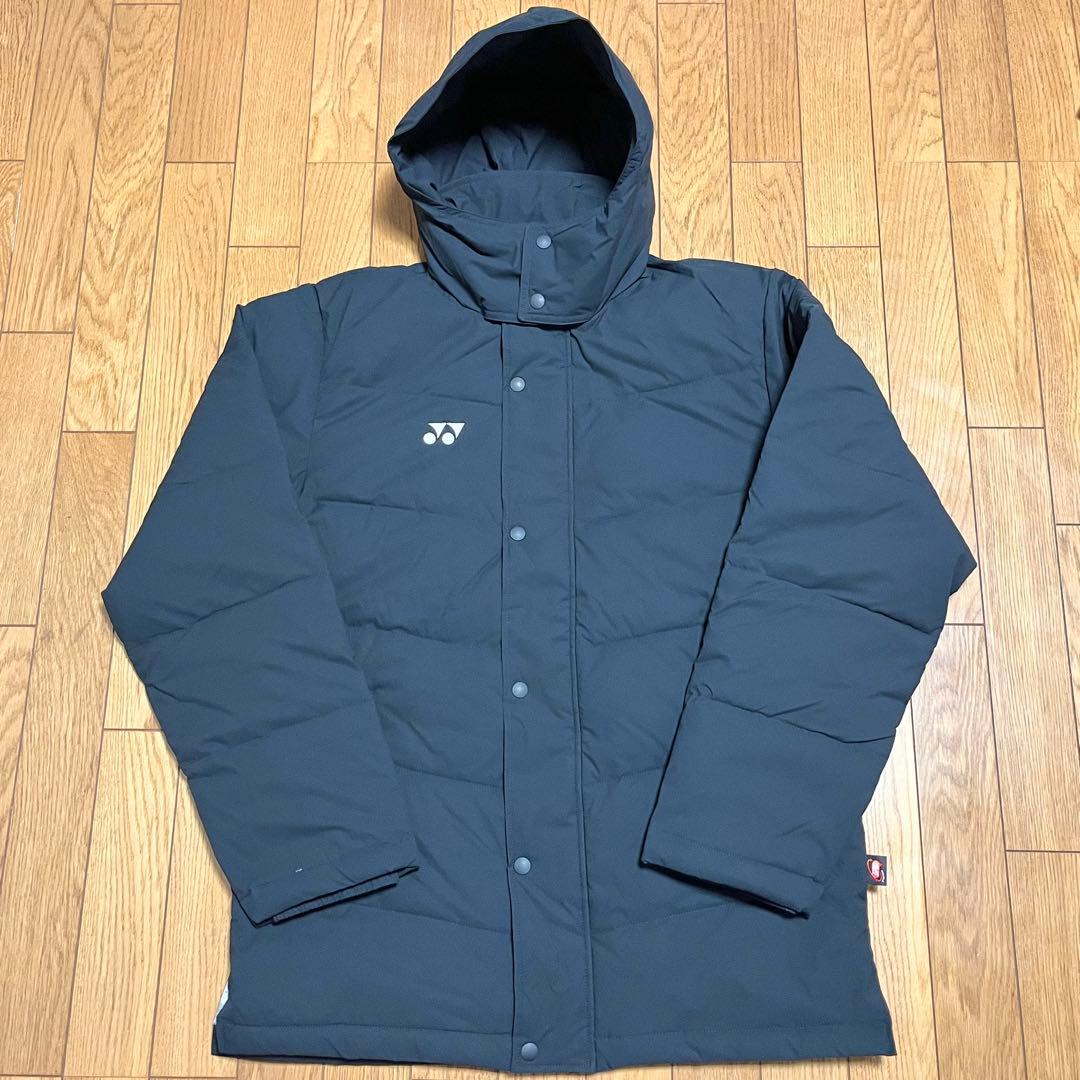 【試着のみ】YONEX ハーフコートダウンジャケット　【Lサイズ】　ブラック