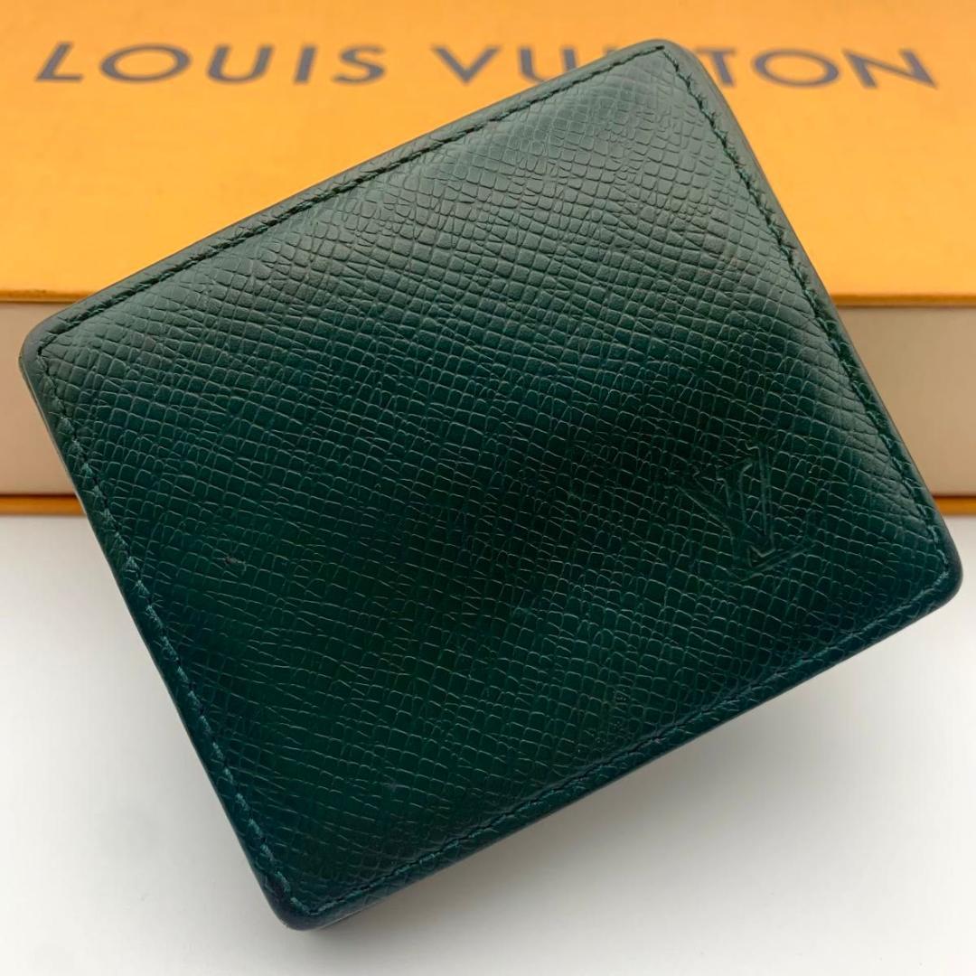 鑑定済み ルイヴィトン ポルトモネ ボワット ケース タイガ 小銭 財布