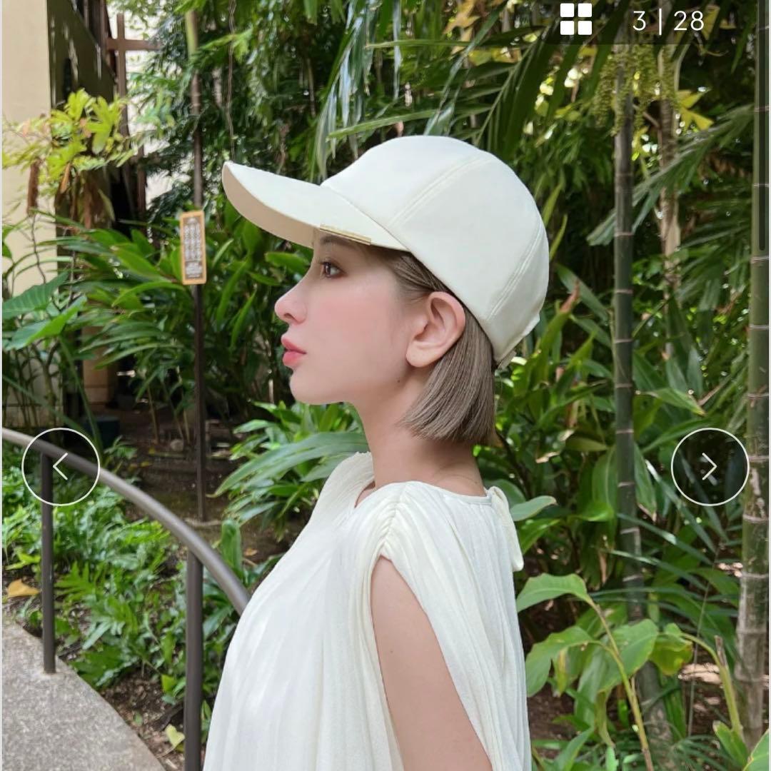 遮光キャップ しーちゃん しいちゃん ホワイト アイボリー 完売品