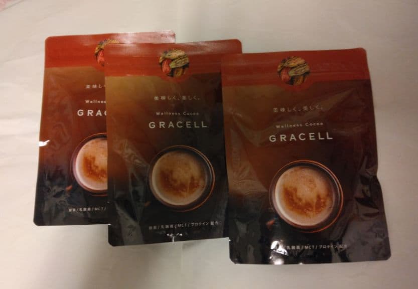 GRACELL グレイセルウェルネスココア 100g×3