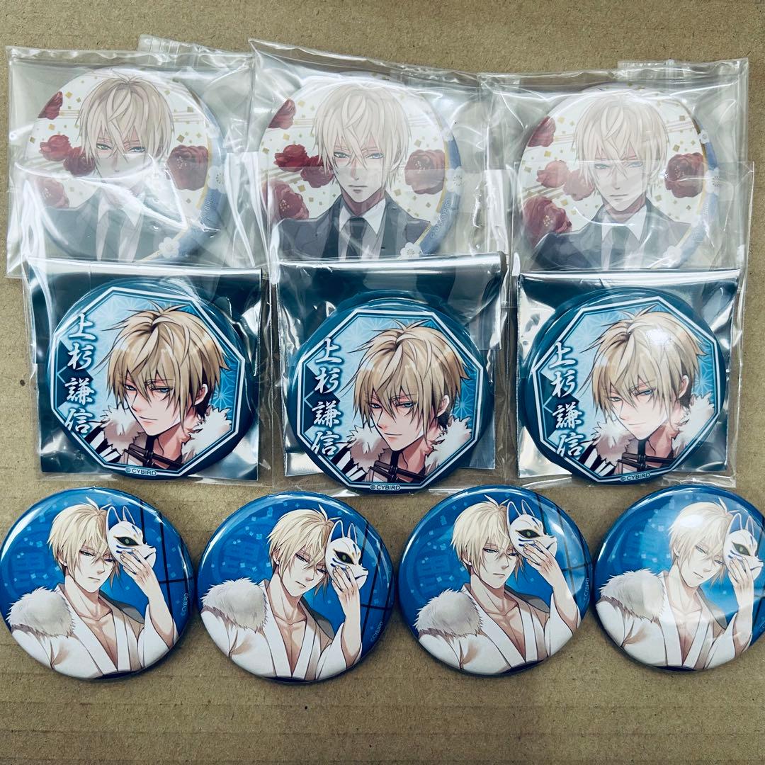 イケメン戦国 上杉謙信 缶バッジ 上杉謙信 完全受注生産缶バッジ - メルカリ