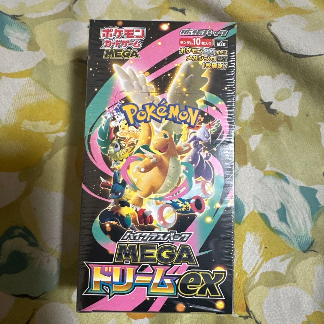 ポケモンカードゲーム MEGAドリームex 10パック入り - メルカリ