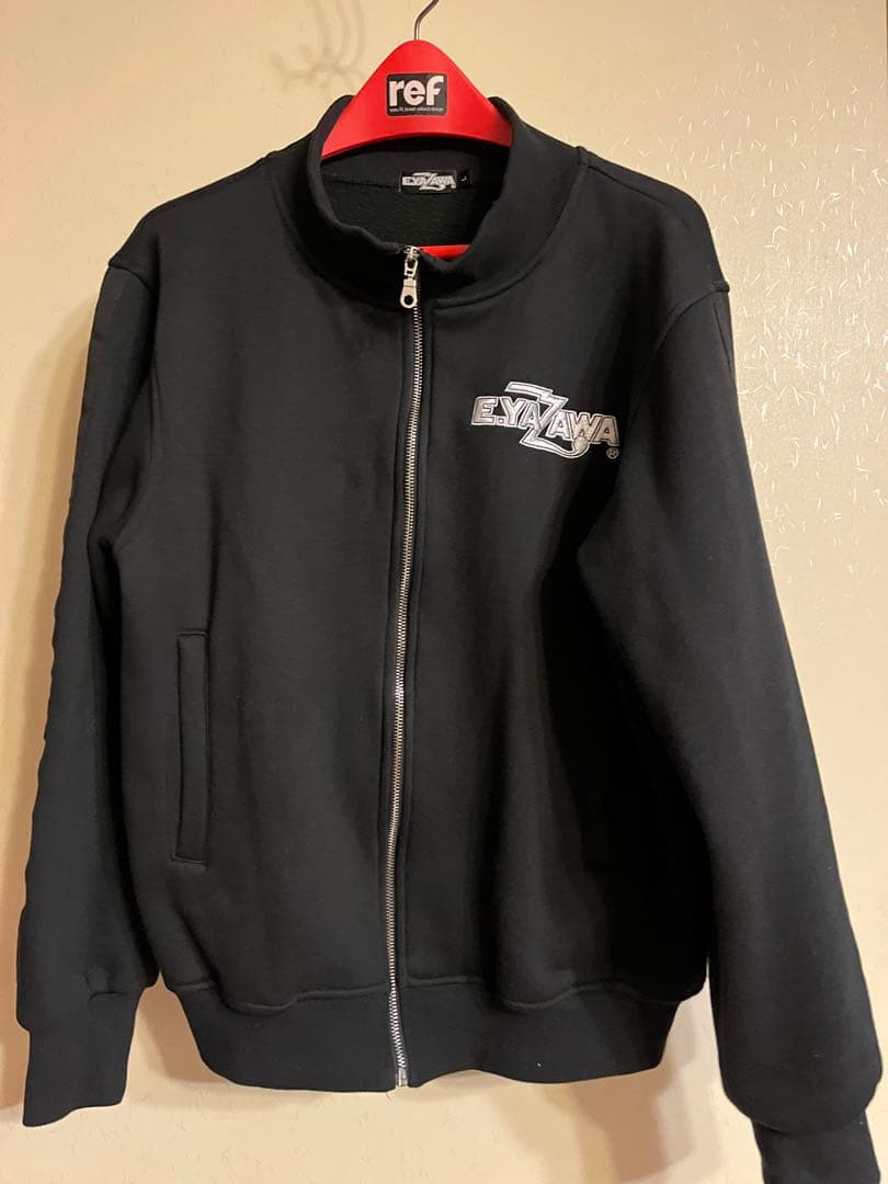 E.YAZAWA 矢沢永吉トラックジャケット 黒 Lサイズ - メルカリ
