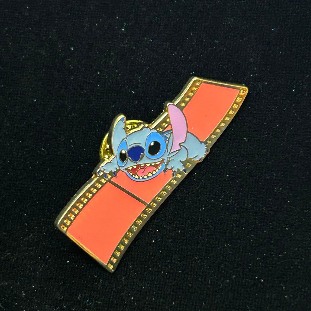 希少 ディズニー ピンバッジ スティッチ レトロ - メルカリ