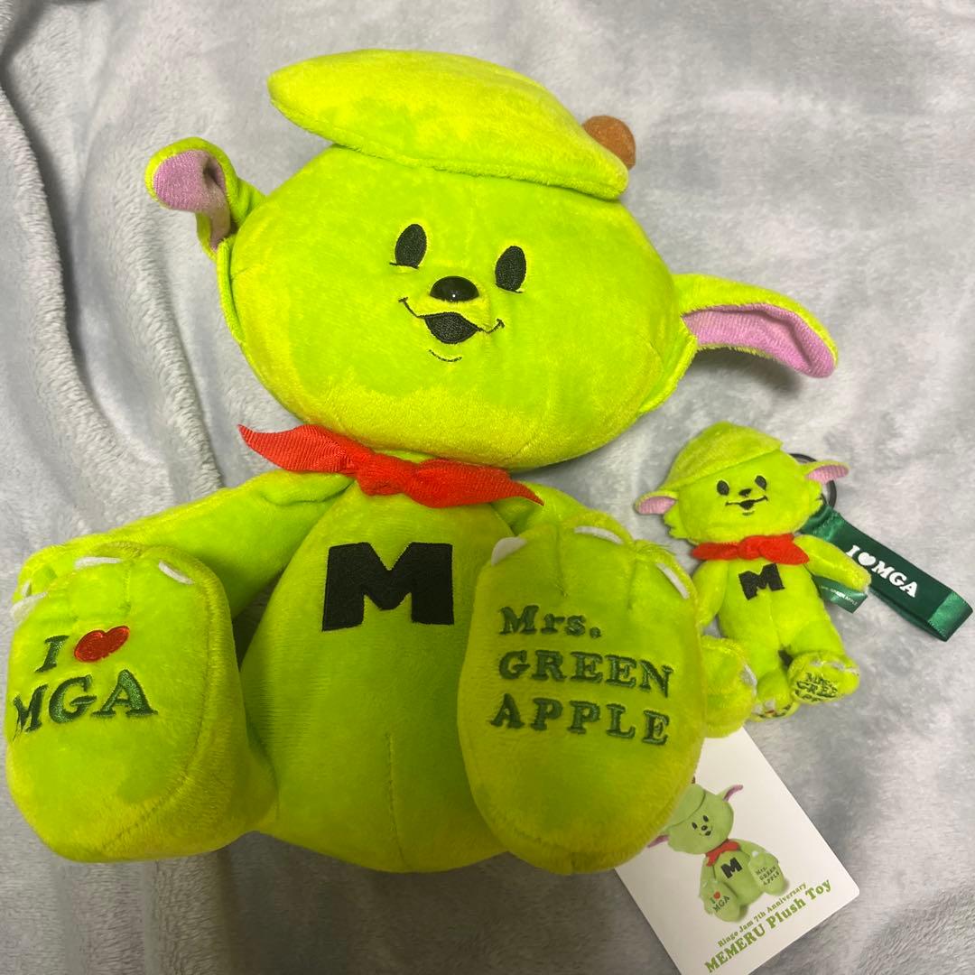 Mrs. GREEN APPLE メメル ぬいぐるみ キーホルダー - メルカリ
