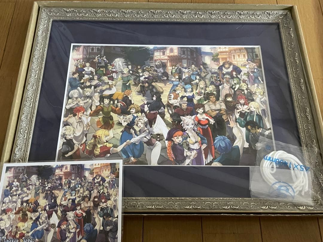 ユニコーンオーバーロード キャラファイングラフ ポストカード