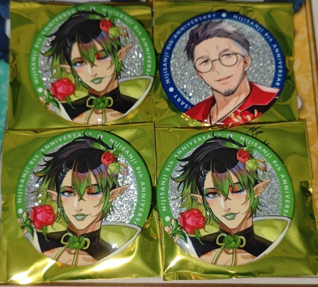 最終値下げ】にじさんじ 8thアニバーサリー ランダム缶バッジ B