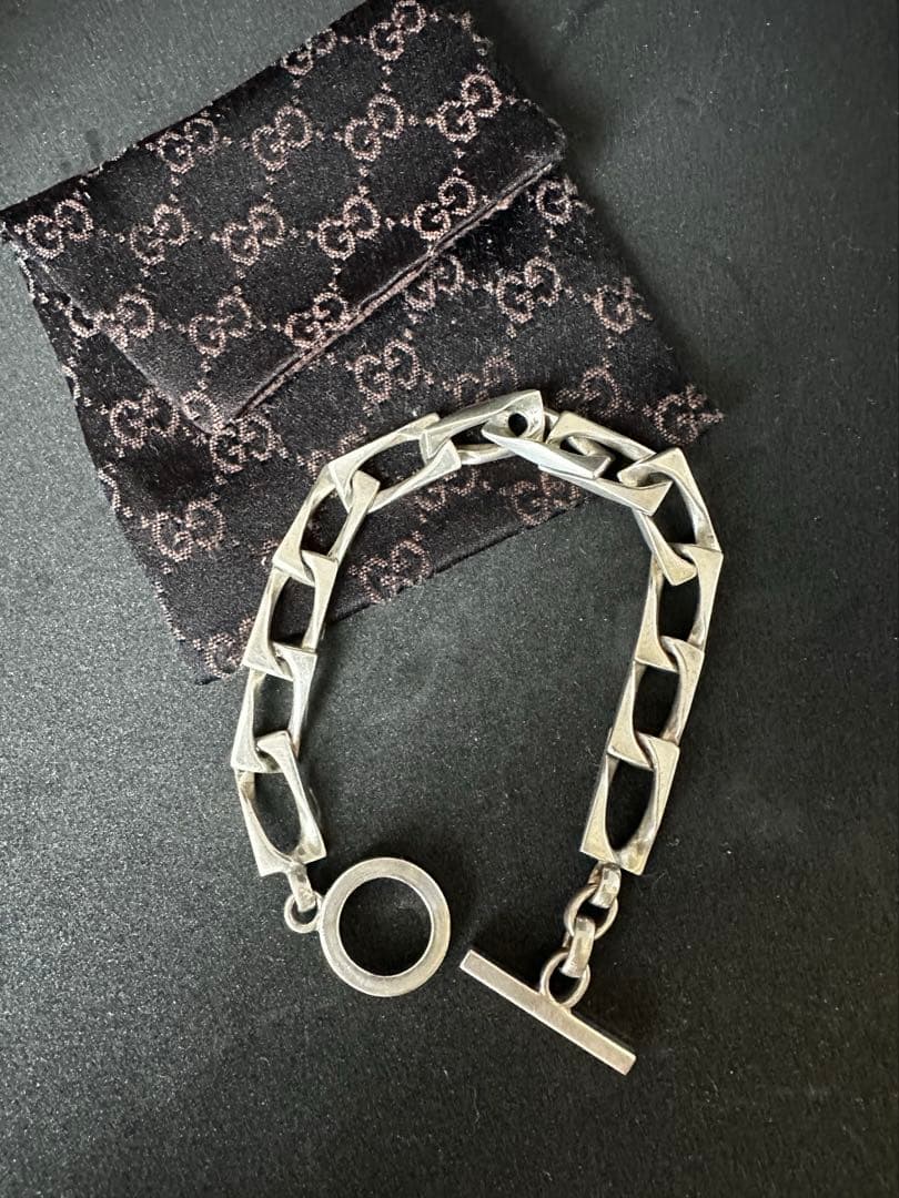 GUCCIのフィガロ チェーンブレスレット