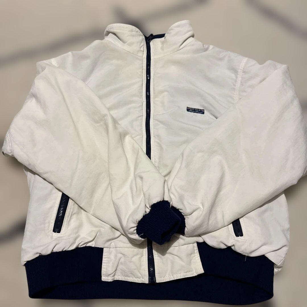 Eddie Bauer vintage ホワイトアウター ブルゾン