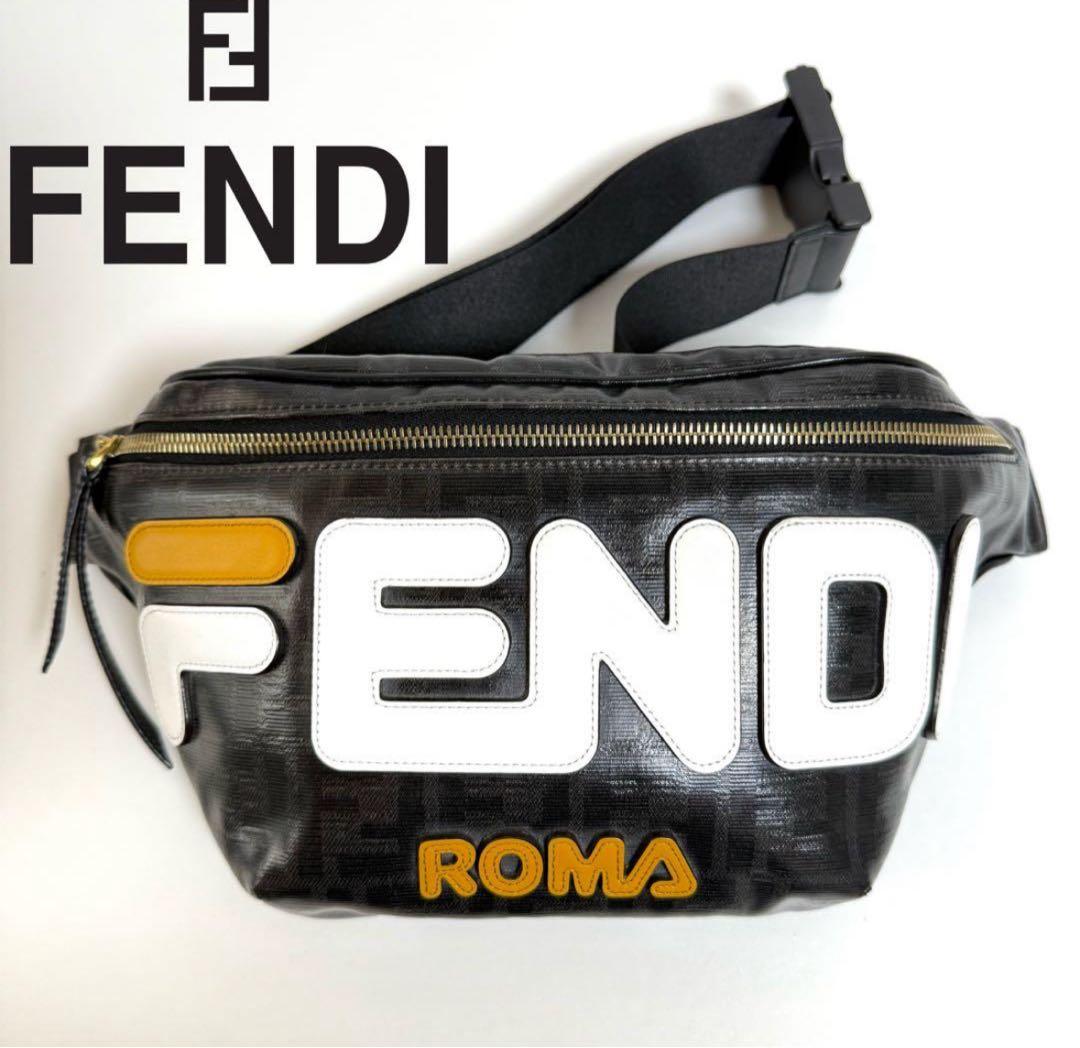 【希少極美品✨】FENDI × FILA FENDI MANIA ズッカ柄