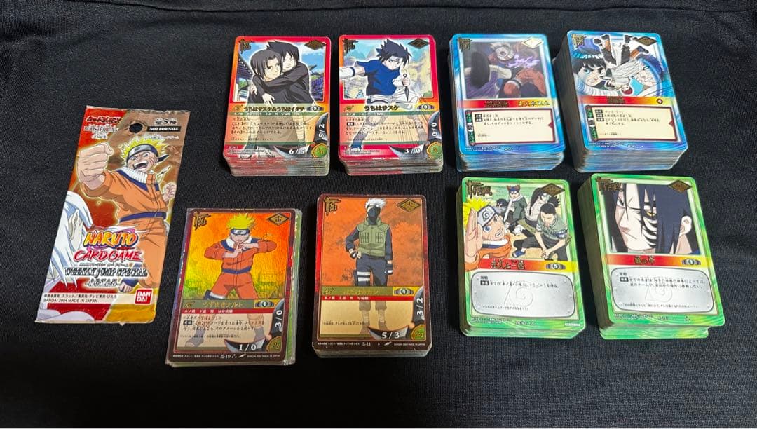 【希少】NARUTOトレーディングカード　初期含む　まとめ売り　未開封パック