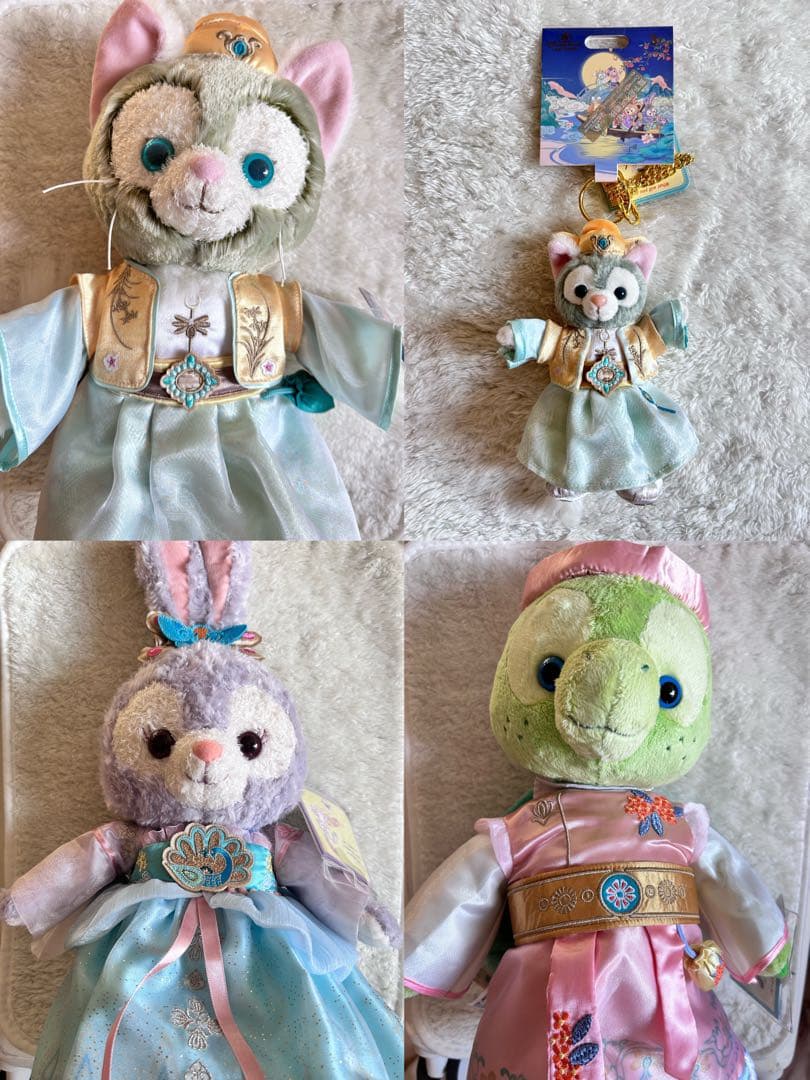 上海 ディズニー 中秋 ぬいぐるみ ぬいキー ジェラトーニ ステラルー オルメル