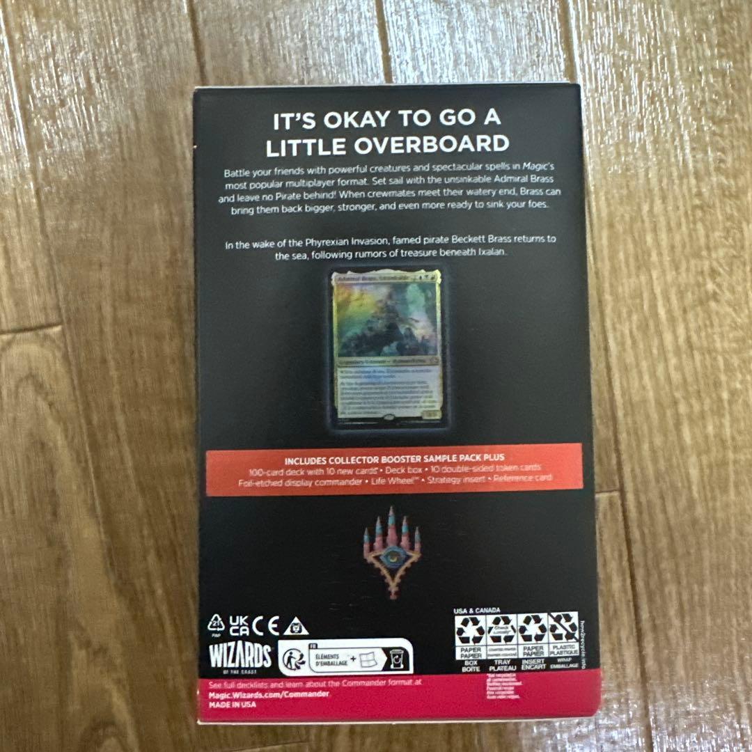 MTG イクサラン：失われし洞窟 統率者デッキ よう、野郎ども 英語版