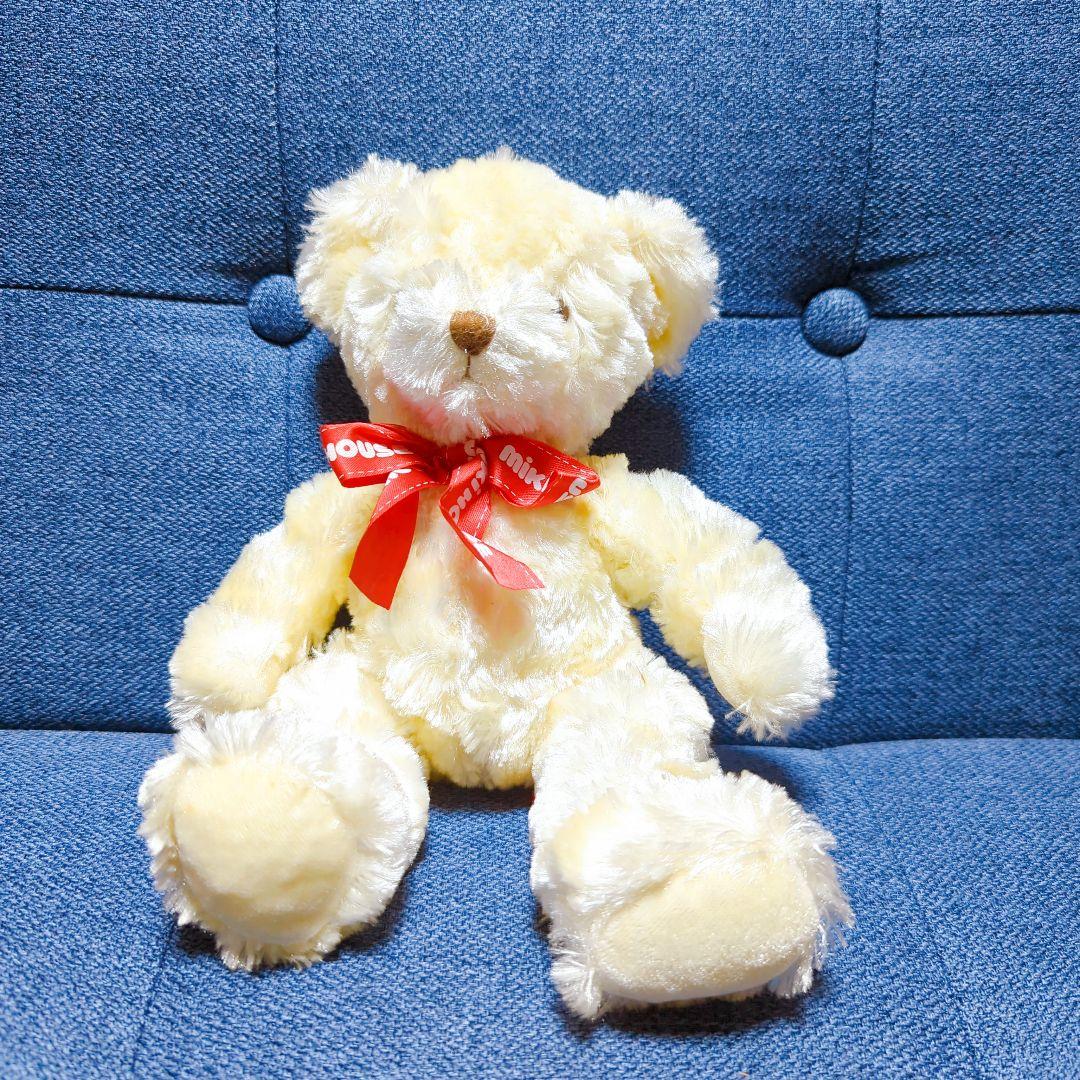 美品・寄付】ミキハウス テディベア クマ ノベルティ ぬいぐるみ 2006