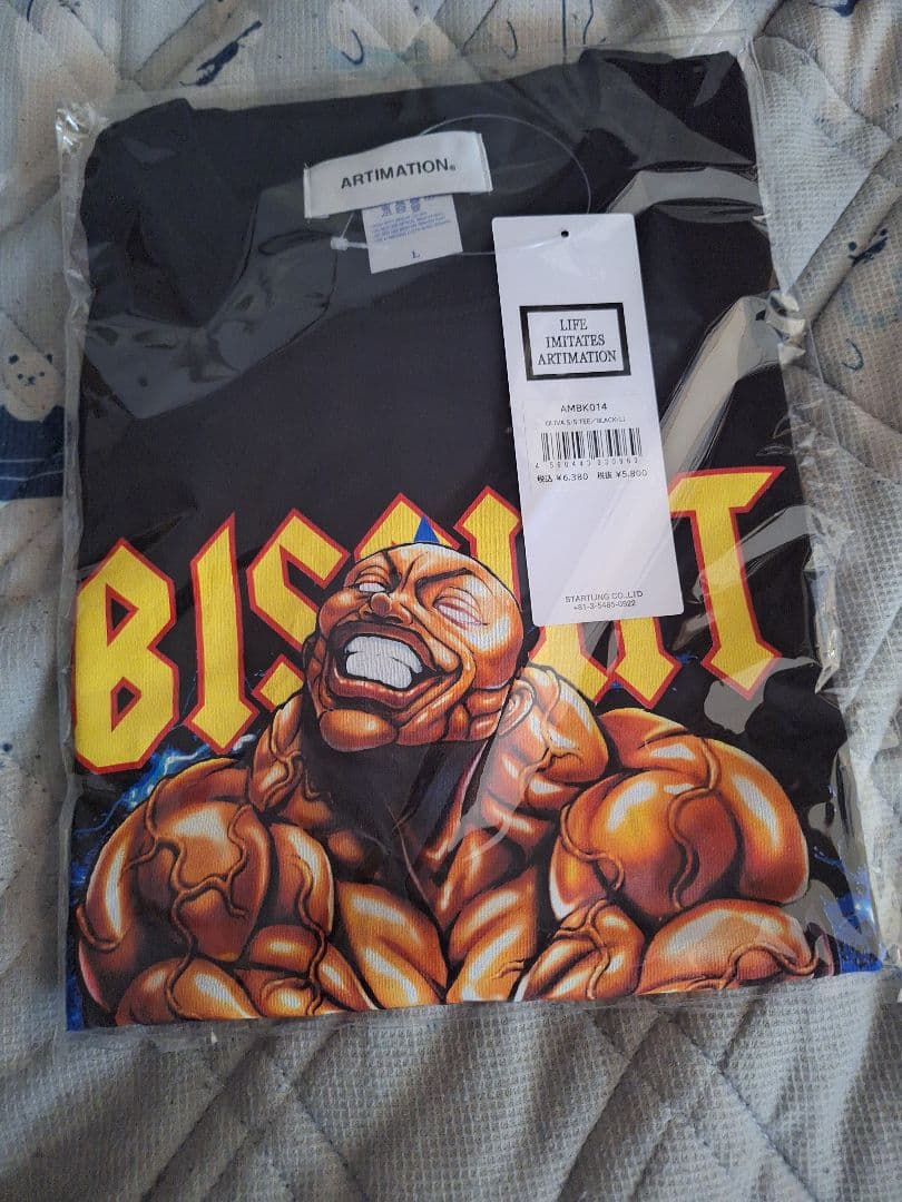 ビスケットオリバ Tシャツ Lサイズ 刃牙博 - メルカリ