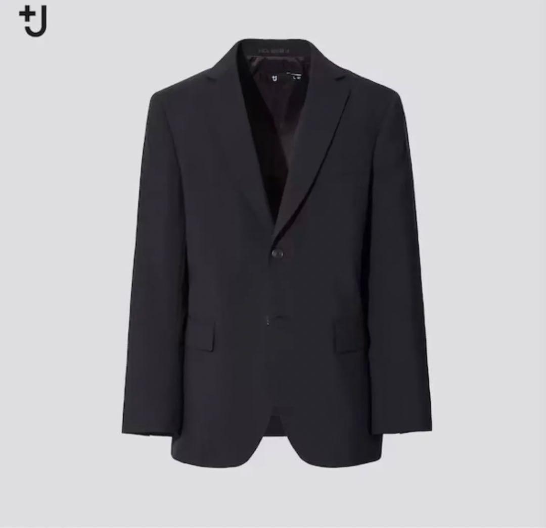 UNIQLO +J ウールテーラードジャケット ブラック L UNIQLO - UNIQLO プラスJ ウールテーラードジャケット XSの通販 by