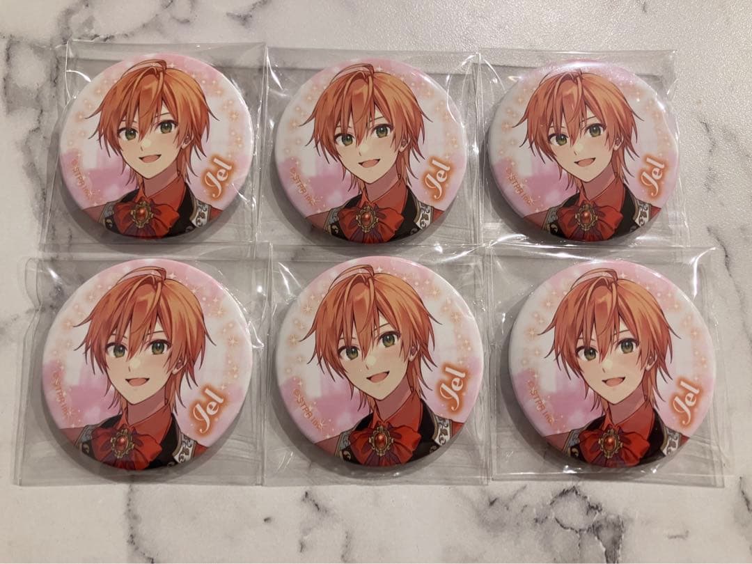 すとぷり ジェルくん 等身 缶バッジ - メルカリ