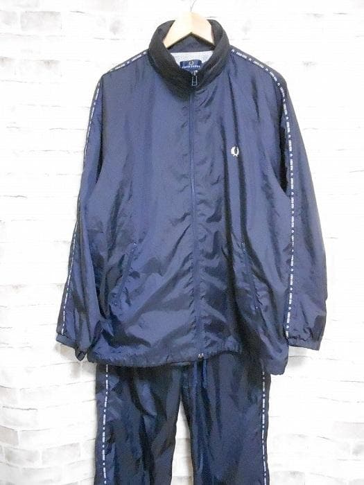 フレッドペリー 裏メッシュ ウィンドブレーカー セットアップ ジャケット パンツ